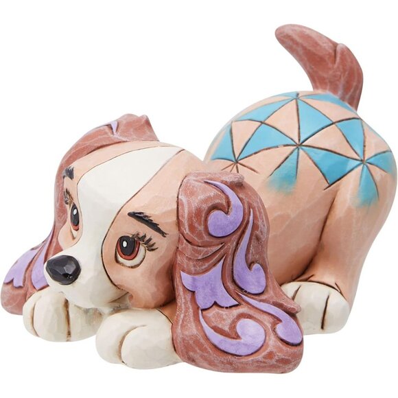 Enesco Disney Traditions by Jim Shore Lady and The Tramp Miniature Figurine, NEW - Picture 6 of 7